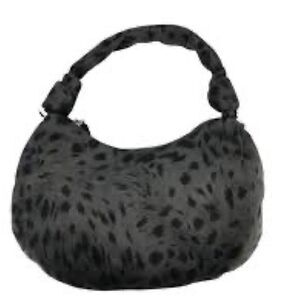 NWT INC International Concepts Olivya Mini Hobo Nylon Charcoal